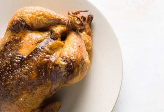 Garam Masala and Tamarind Sauce: Roast Chicken